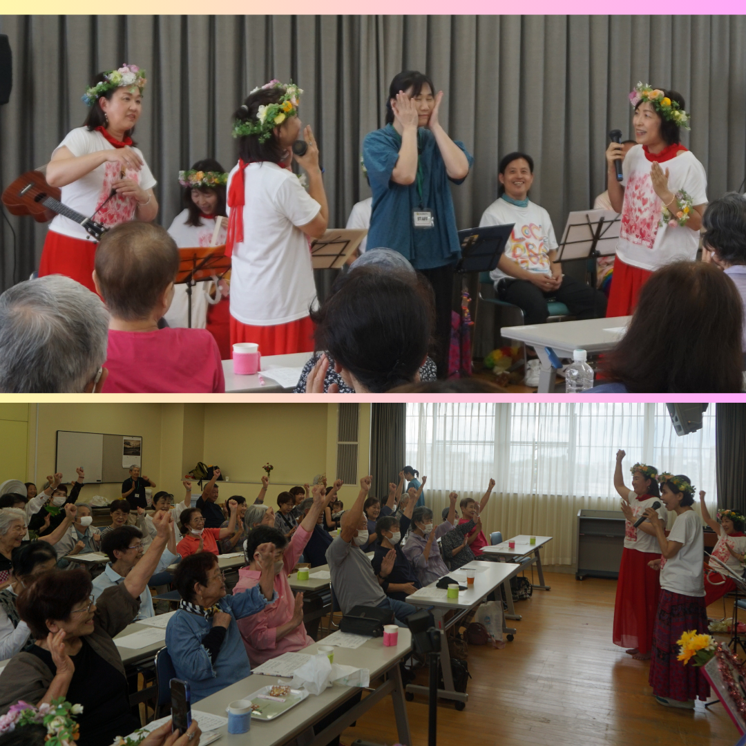 なんでもカフェ イベントのようす
