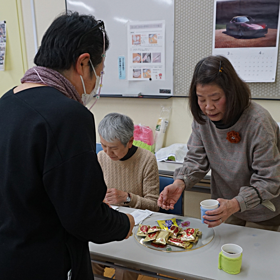 なんでもカフェ　４月イベントの様子
