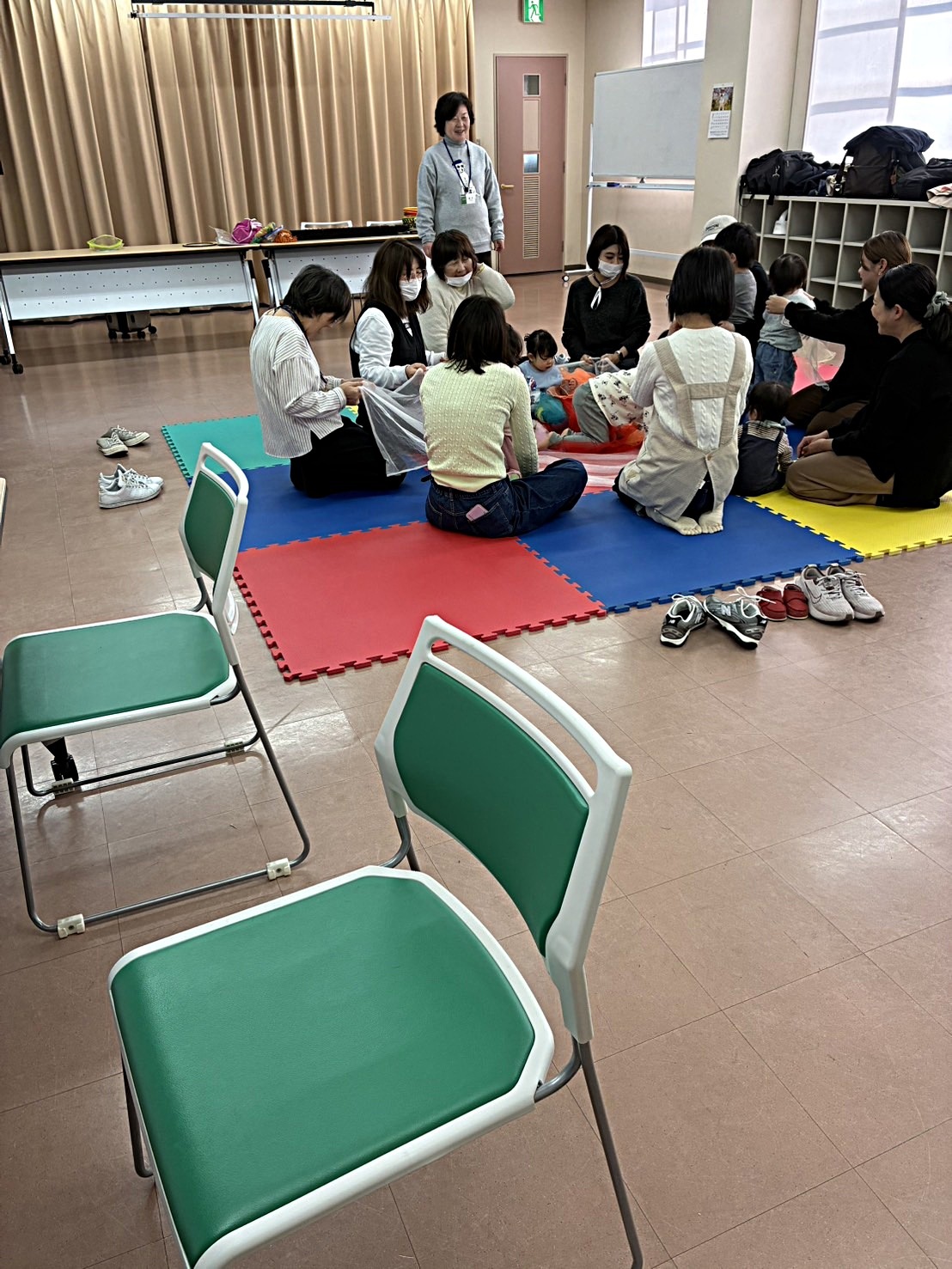 自由遊び🎶
ママも気分転換して、のんびり過ごしてくださいね🌷🌷🌷