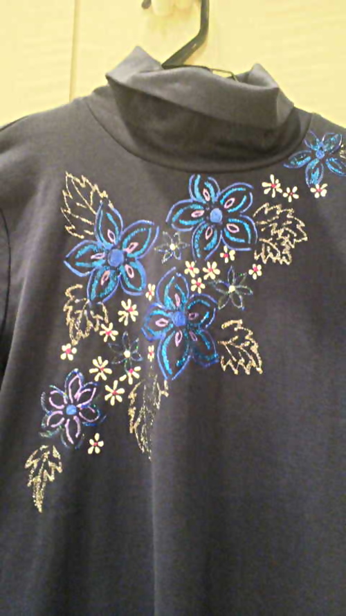 キラキラペイントTシャツ　アンパンマンポシェット教室