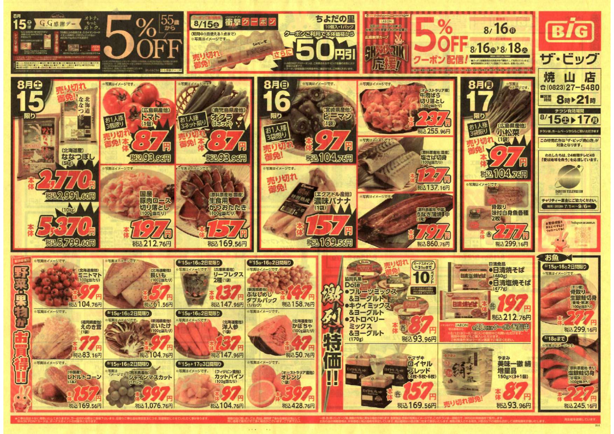 ザ・ビッグ焼山店