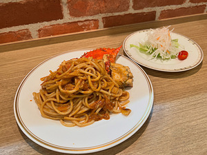 【SNS限定】渡り蟹のクリームスパゲッティ