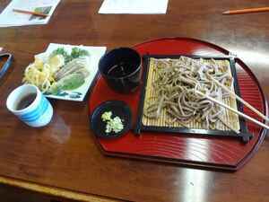 八瀬学校蕎麦
