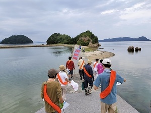 海岸清掃（広島湾みらいワークショップ関連）