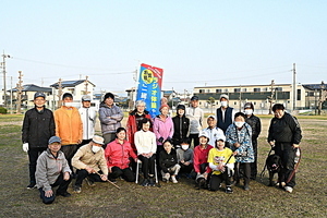 蔵子向山公園でラジオ体操