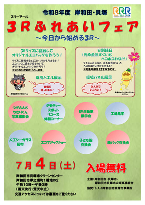 岸和田・貝塚３Rふれあいフェア