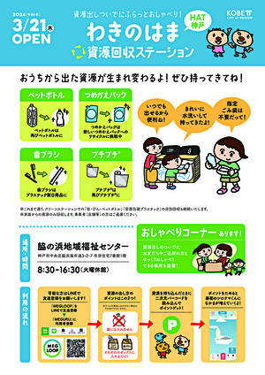 HAT近辺の方のための資源回収ステーション新設置のお知らせ