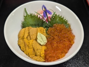 今年は、9月中旬頃まで地元の生ウニを提供できそうです😊