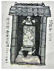 庚申塔青面金剛像