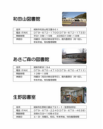 こんにちは。朝来市図書館です。