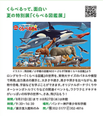 夏の特別展「くらべる図鑑展」