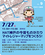 HAT神戸の今昔ものがたり マイトレジャーマップをつくろう!