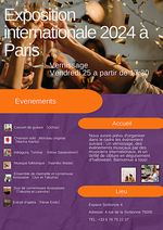 国際ART展2024 in Paris オープニングパーティ/Exposition internationale 2024 à Paris