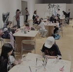 ブラックライトで光る、キラキラプレートをつくろう！